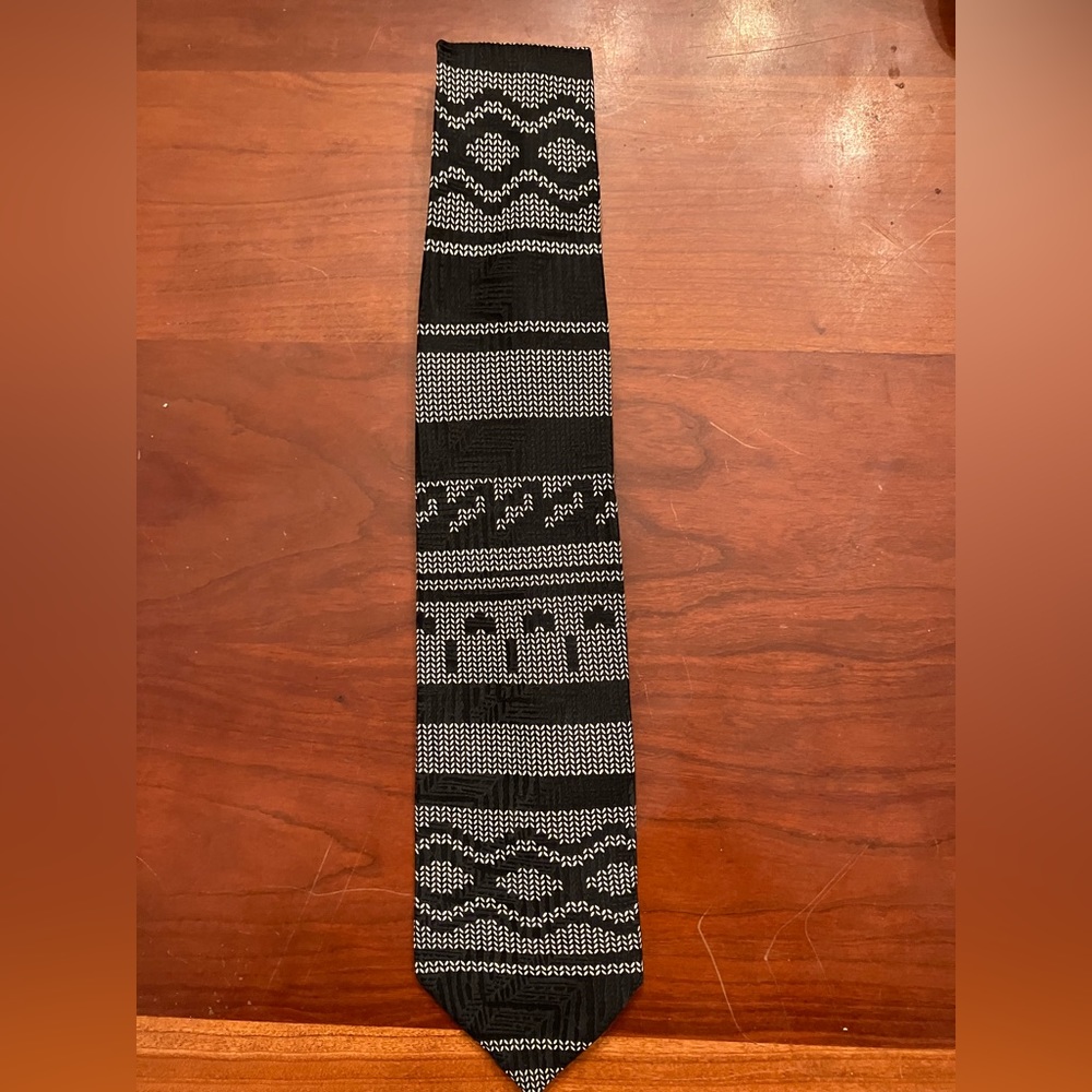 Men’s tie Structure 100% Italian Silk